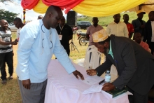 Kafunjo,Mirama,Swearing in,Nelson Atuhaire,Kiiza Fidelis,Electoral commission 